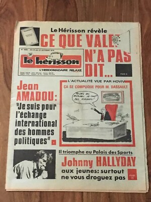 Journal le hérisson No. 1592 FROM 21 TO 27 OCTOBER 1976