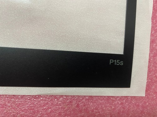 New Original Lenovo ThinkPad P15s LCD Bezel Cover Sticker RGB B SHEET 5B30Z38860 - Picture 3 of 4
