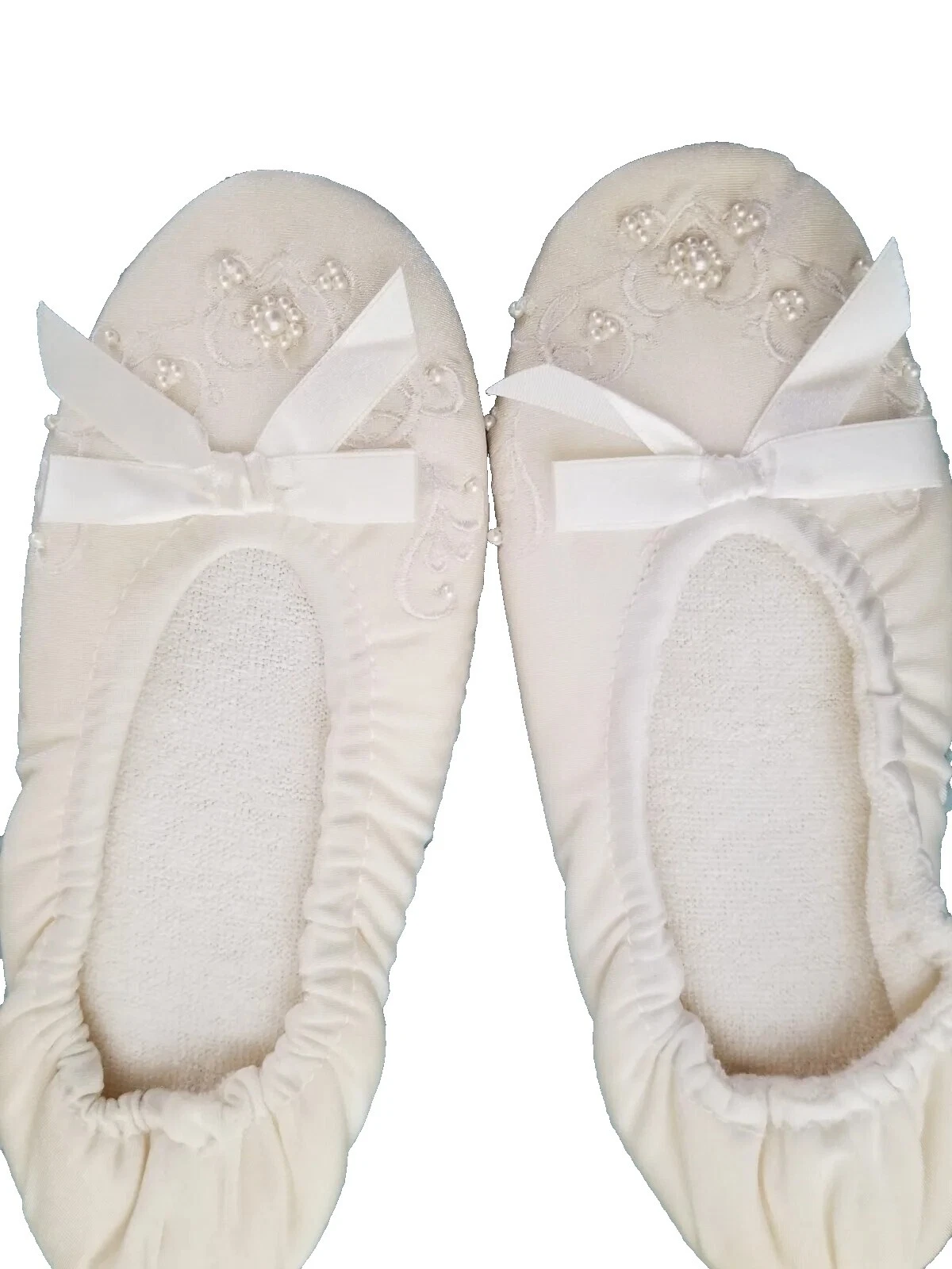 Zapatillas para mujer blanco superior de algodón