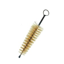Mouthpiece Cleaning Brush Metal Handle Bristles Sax Trumpet Clarinet C0E9
