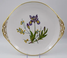 Large Spode Stafford Flowers Dessert Platter Irish Sphaerolobium