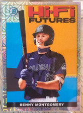 2022 Bowman Chrome Hi-Fi Futures Mojo Refractor Benny Montgomery #HIFI-2 Rockies