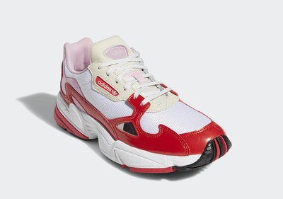 adidas falcon w red