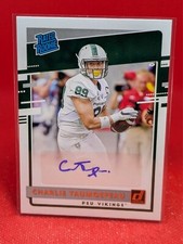 2020 Chronicles Draft Picks Charlie Taumoepeau Auto RC Rated Rookie PSU #15