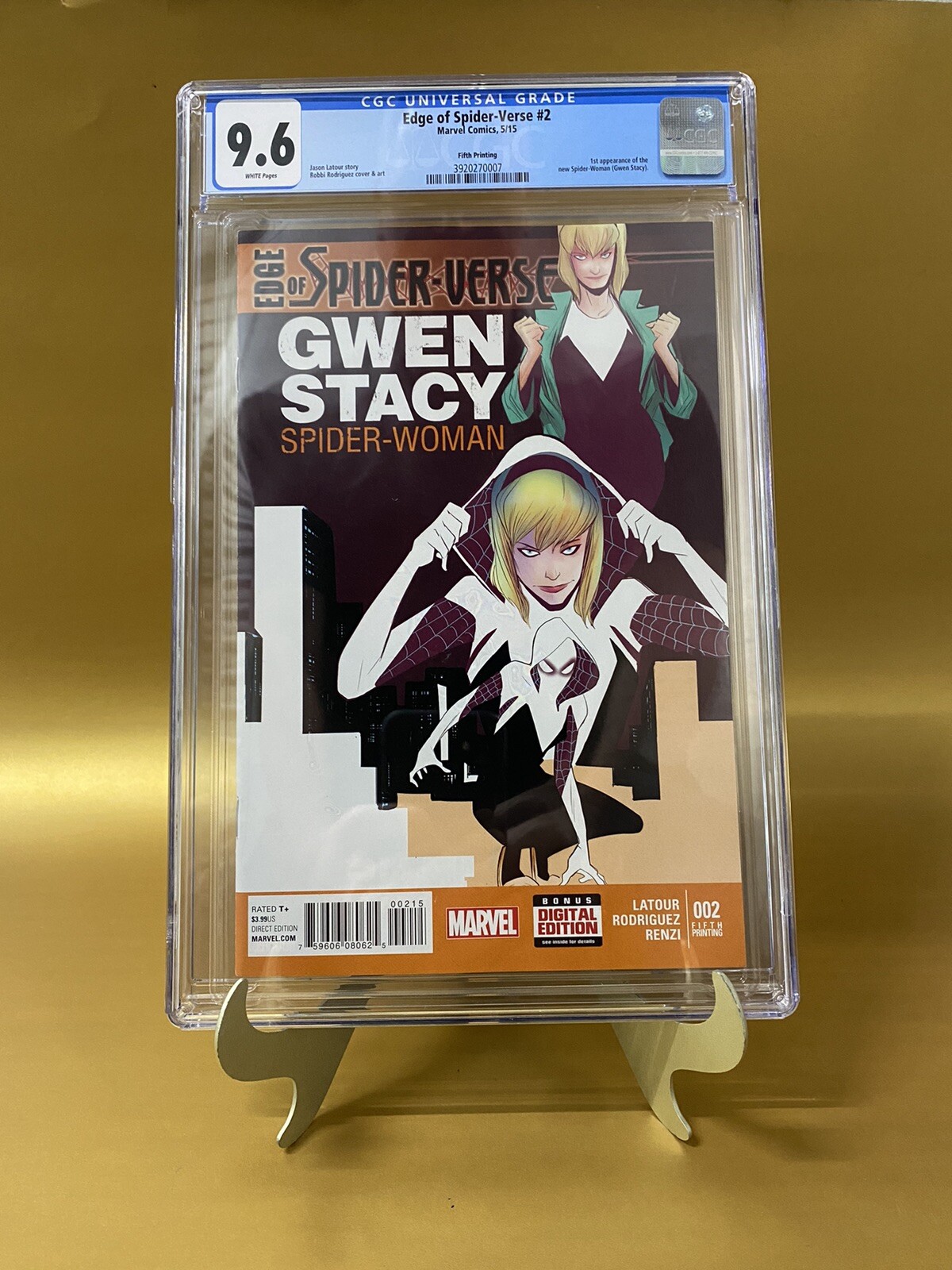 エッジオブスパイダーバース #2 5th print Edge of Spider-Verse #2 (5th Printing) Value - GoCollect