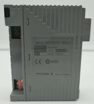 YOKOGAWA AAI835 AAI835-H00 STYLE S2 ANALOG INPUT/OUTPUT MODULE