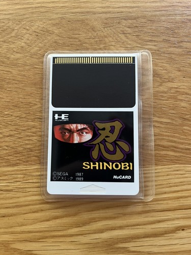 Shinobi JPN PC Engine SuperGrafx Turbo Duo GT Sega Arcade Classic! - Picture 8 of 21