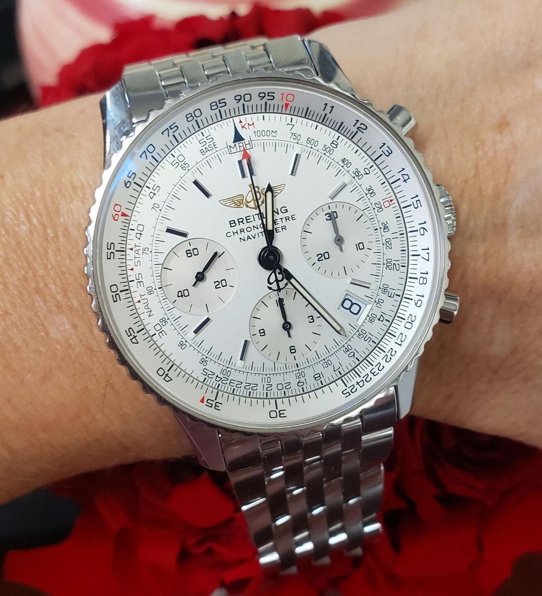 41mm Breitling Navitimer Chronograph Stainless Steel