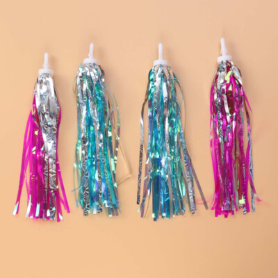 Streamers For Bike Handles 4 Pairs Bike Handlebar Streamers - Colorful ...