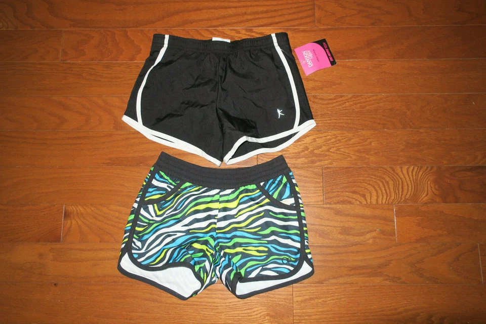 6-9 niñas LOTE 2 ❤️ OP DANSKIN NOW PLAYA INFORMAL ❤PANTALONES CORTOS Yoga Deporte PANTALONES CORTOS❤️ Foto 4 de 4