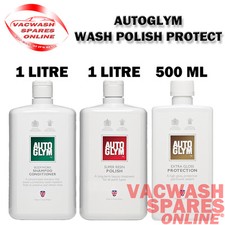 AUTOGLYM SHAMPOO- SUPER RESIN POLISH-EXTRA GLOSS PROTECTION- WASH POLISH PROTECT