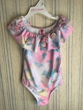 NWT Betsy Johnson Girls Tye Dye Swim Suit Size 6