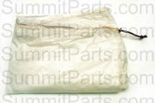 LARGE WHITE NYLON LAUNDRY BAG SIZE 30" X 40", DRAWSTRING CLOSURE