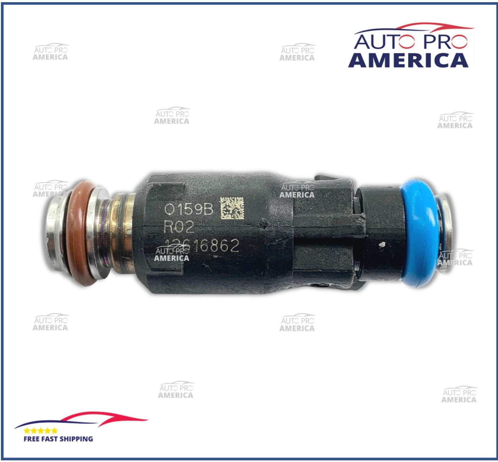 (6) New Fuel Injector GM Chevy Buick Pontiac G6 Impala Malibu 12616862
