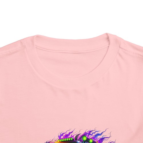 Vibrant Monster Truck Toddler Tee, Fun Kids Short Sleeve Shirt, Gift for Boys, - Picture 41 of 45