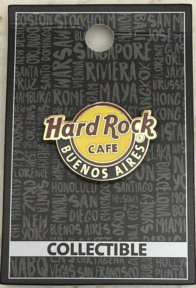 Hard Rock Cafe Classic Logo Pin Buenos Aires Argentina