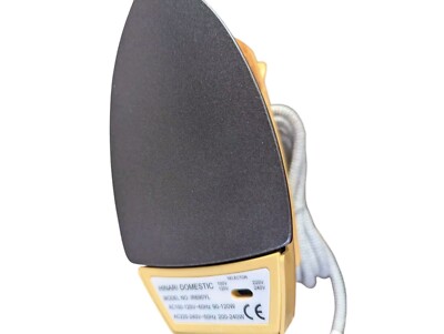 Fer à Repasser Vapeur Ancien Hinari – Pliable Pour Voyage – Testé Et Marche