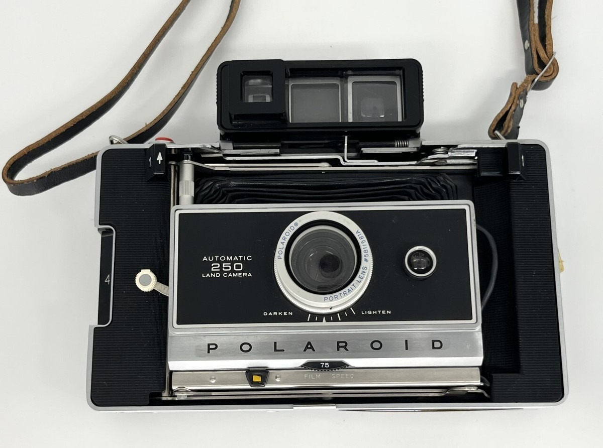 Instant Polaroid 250 Camera Value Polaroid Automatic Polaroid