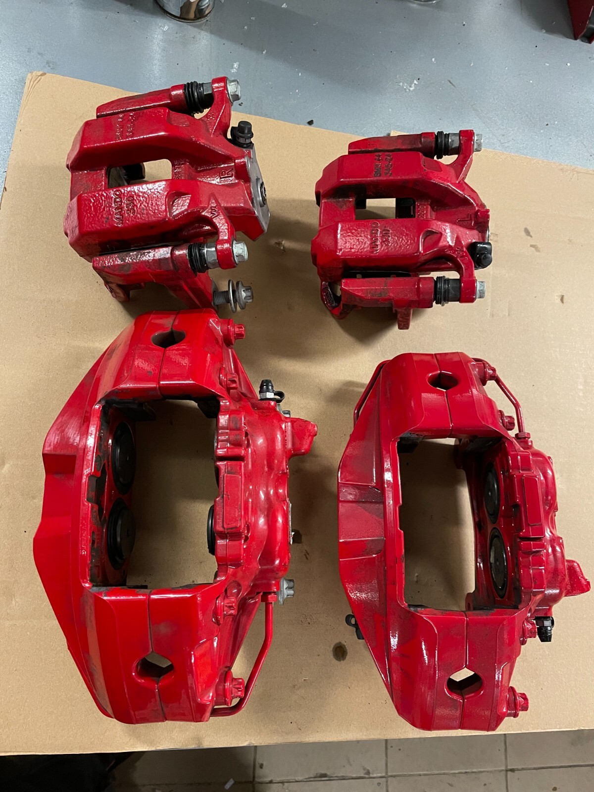 2020 BMW 3 SERIES M340I M340d Set Of M SPORT BRAKE CALIPERS eBay