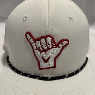 Callaway Hawaii Print Shaka Rope Hat Snapback White | eBay