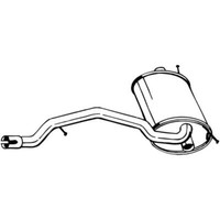 Bosal EndschalldäMpfer SchalldäMpfer Passend FüR Ford Kuga I 154-491