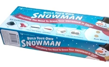 MinnARK Build Your Own Snowman Kit Winter Holiday Christmas snow snowflakes