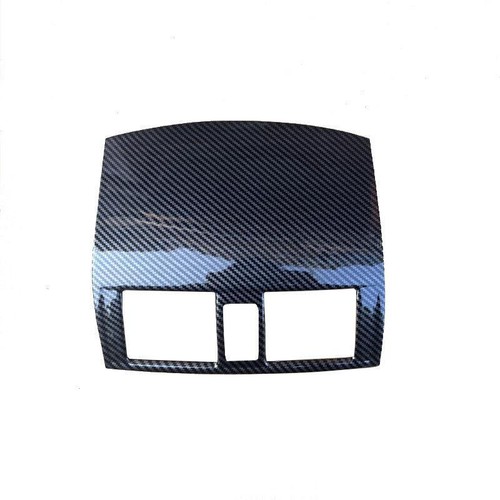 For Toyota Corolla 2009-2011 Carbon Fiber Style Central Console Air Outlet Vents - Foto 4 di 6