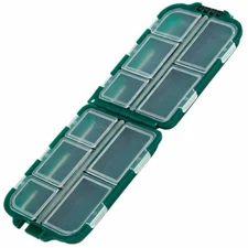 Fishing Terminal Tackle Bits Box Compact |  Doublesided Folding | FISHIN ADDICT