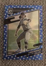 2021 Panini Donruss Optic Chris Paddack #198 Spirit of 76 Prizm /76 Padres MLB