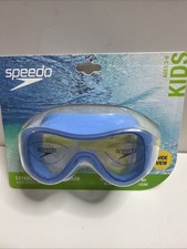 Speedo Kids Ages 3-6 Expanded View Swim Mask Wide View Kids Scout Mask New