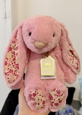Blushkin Blossom Luxe Bunny Jellycat | Jelly Journal
