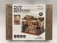 Rolife #DG161 Becka’s Baking House DIY Miniature (wood kit) ECT