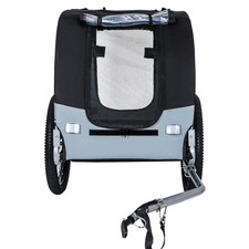 Large Folding Bike Trailer for Dogs 100LB Capacity All-Terrain Pet