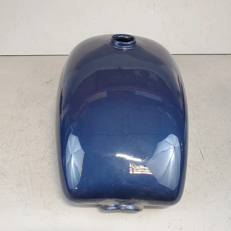 Harley-Davidson Shovelhead tanque de combustible gasolina Super Glide azul FXE 61215-83 Foto 4 de 4