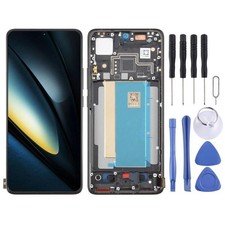 For Xiaomi Poco F6 Pro Original AMOLED Display LCD Screen Touch Digitizer Frame