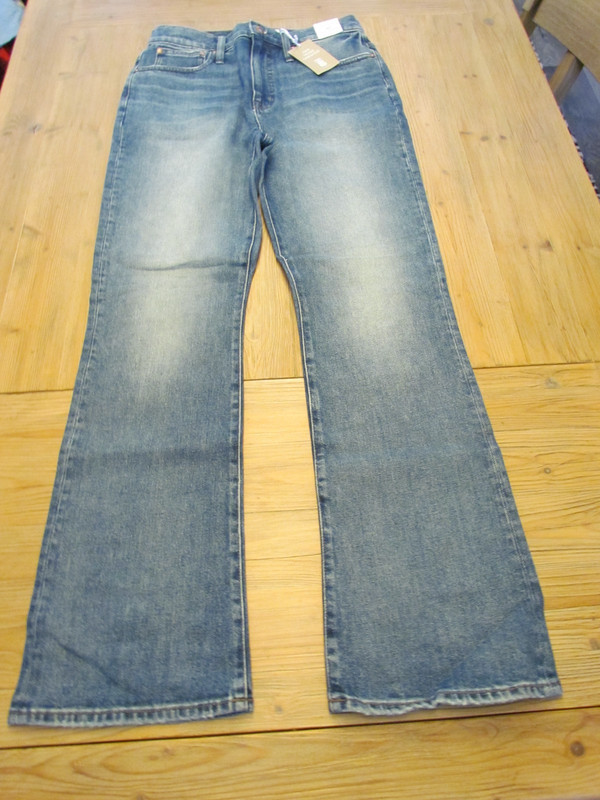 NWT Point Sur for J.Crew Women's Size 30 Skinny Flare Jean Style # AF889
