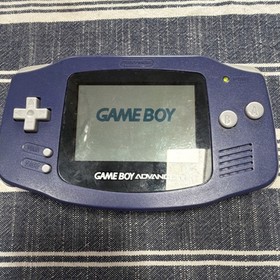 Nintendo Game Boy Advance AGB-001 Purple Handheld Console