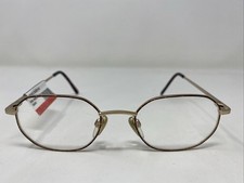 Oscar De La Renta Studio 4 Demi Amber 48-19-135 Eyeglasses Frame Z82