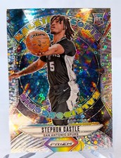 2024 Prizm Stephon Castle Rookie Insert Kaleidoscopic #19 Fast Break Disco