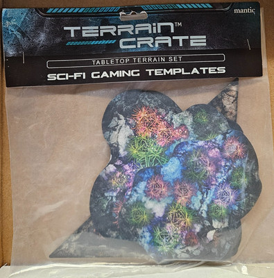 Terrain Crate Mantic Sci-Fi Gaming Templates New Sealed Tabletop Set