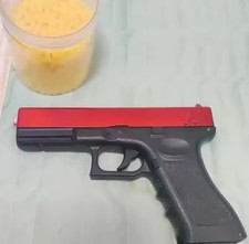 G17 Toy Soft Gel Ball Blaster Alloy Toy Launcher Red
