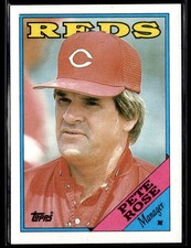 1988 Topps #475 Pete Rose Baseball Card 0101T