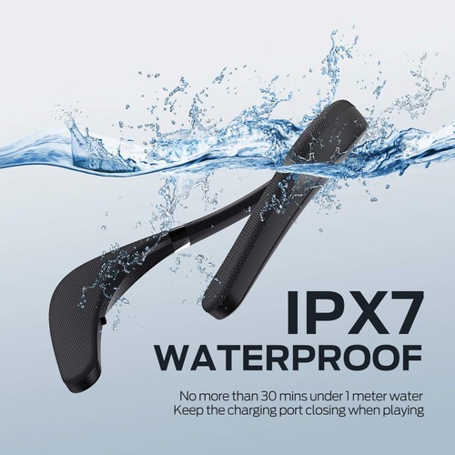 Boomerang Neckband Bluetooth Speaker, Neck Speaker Bluetooth Wireless, 12H Pl... - Picture 4 of 7