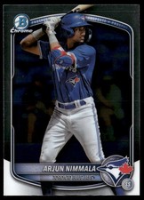 Arjun Nimmala #BCP-228 2025 Bowman Chrome Prospects Toronto Blue Jays NM
