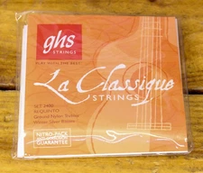 GHS 2400 La Classique Requinto Low Tension Classical Guitar Strings