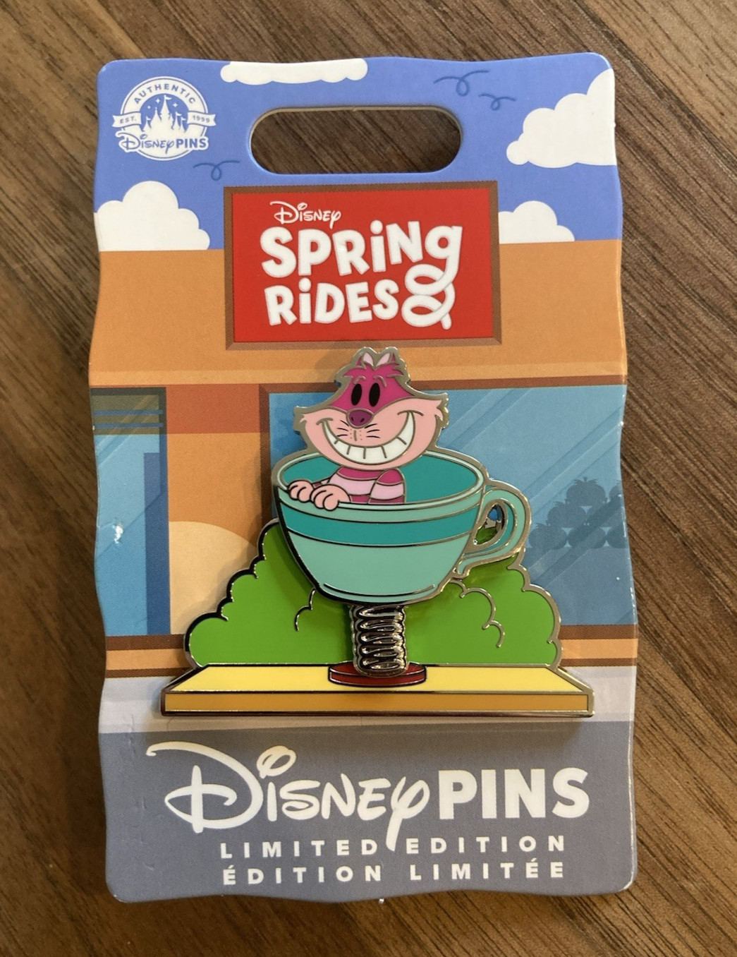 Disney Pin ~ 2024 Spring Rides LE 4000 ~ Cheshire Cat ~ Alice in Wonderland