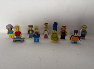 Lego The Simpsons Minifiguren Serie 1 & 2 Set mit 9 Figuren