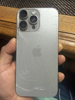 Apple iPhone 15 Pro Max 256GB Natural Titanium MU683LL/A Compatible with ATT