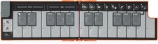 Korg nanoKEY Fold Foldable MIDI Keyboard - Or...