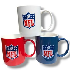 NFL Tasse blau/rot/weiß oder Sparset 3er Fan...